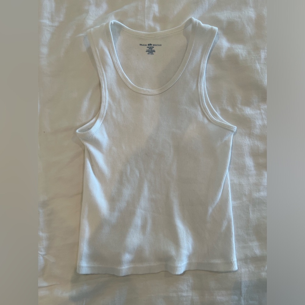 Brandy Melville white tank top
